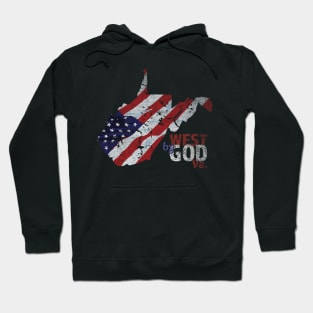 West Virginia State Design West By God Hoodie